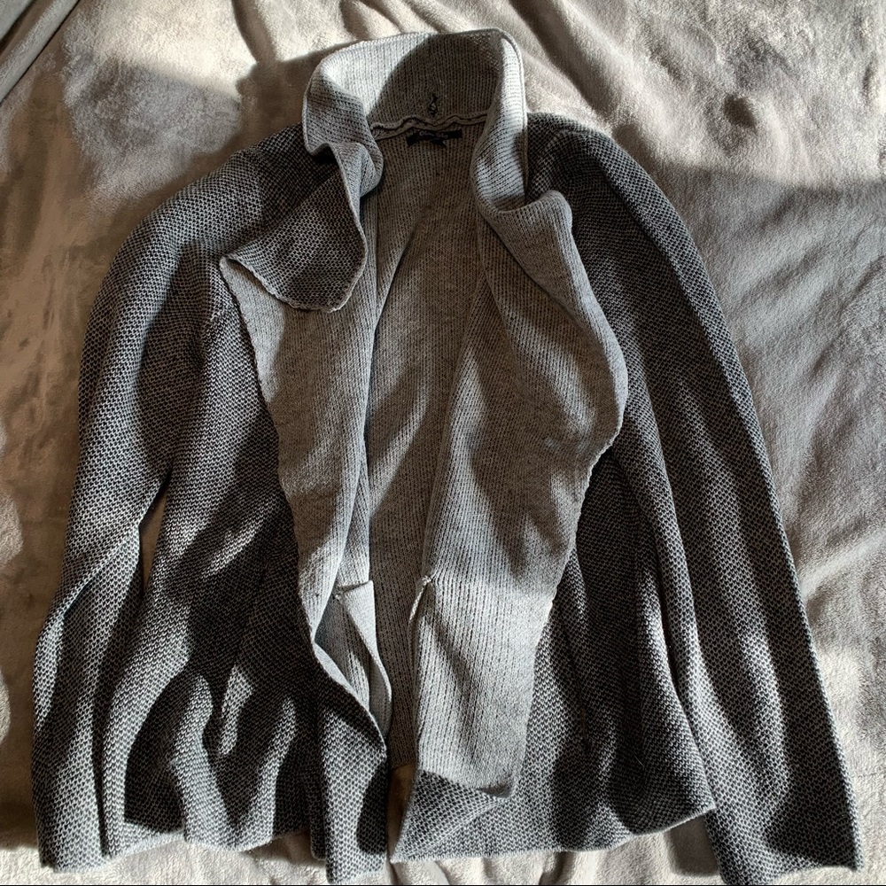Black and Grey Cardigan Olivia Sky Large